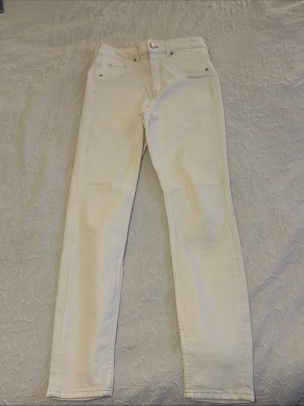 H&M white Skinny Jeans